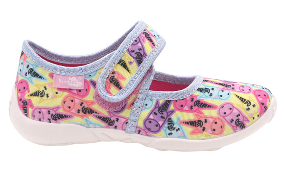 Kinder Hausschuhe Textilschuhe mit Klettverschluss