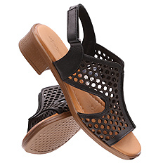 Durchbrochene Damensandalen