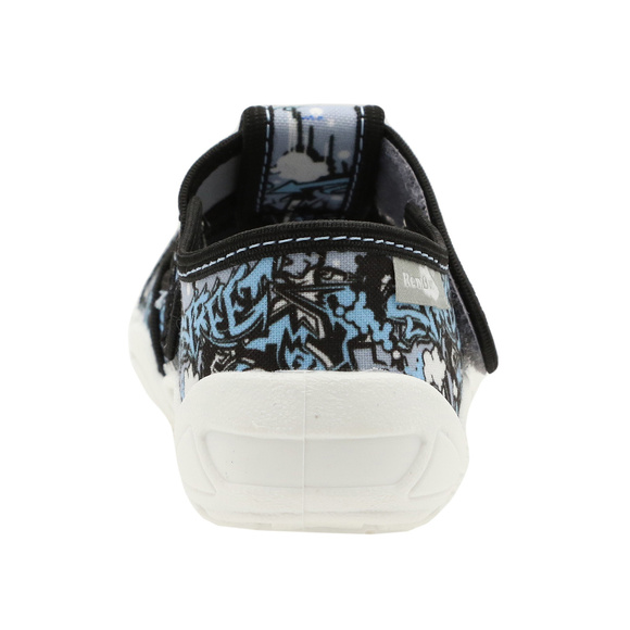 Kinder Hausschuhe Textilschuhe mit Klettverschluss