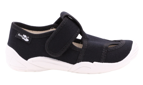 Kinder Hausschuhe Textilschuhe mit Klettverschluss