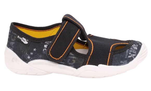 Kinder Hausschuhe Textilschuhe mit Klettverschluss