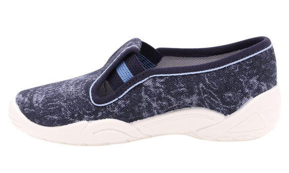 Kinderhausschuhe Textilschuhe mit Gummizug