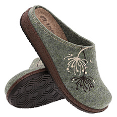 Damenpantoffeln bequeme Hausschuhe Filz