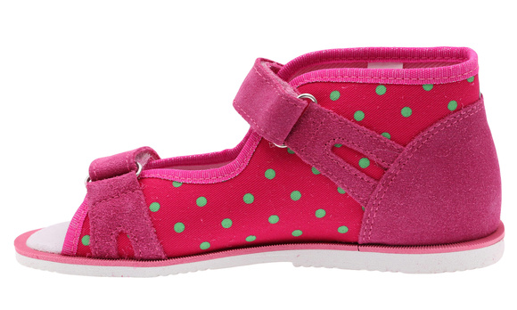 Kinder-Pantoffeln zur Vorsorge mit Klettverschluss