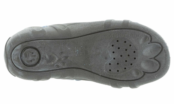 Kinder Textil Hausschuhe Sandalen mit Klettverschluss