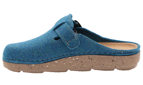 Damen Hausschuhe bequeme Hausschuhe Filz mit Schnalle