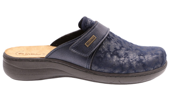 Damen Hausschuhe mit Klettverschluss