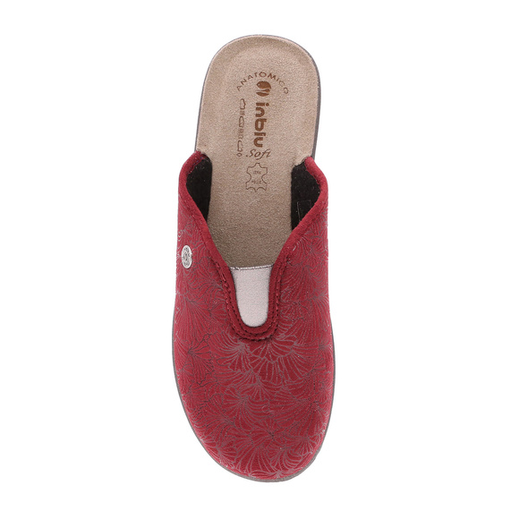 Hohe Hausschuhe für Damen mit Gummizug