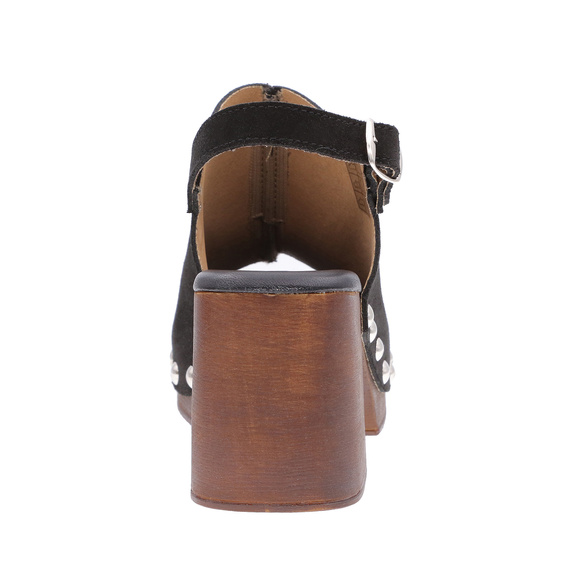 Damensandalen mit hohem Blockabsatz