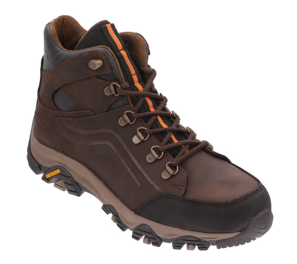 Herren/Jugendliche Leder-Trekkingstiefel