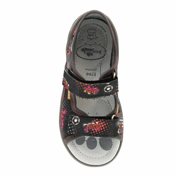 Kinder Textil Hausschuhe, Klettsandalen