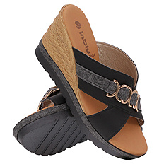 Damen-Flip-Flops mit Keilabsatz