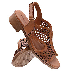 Durchbrochene Damensandalen