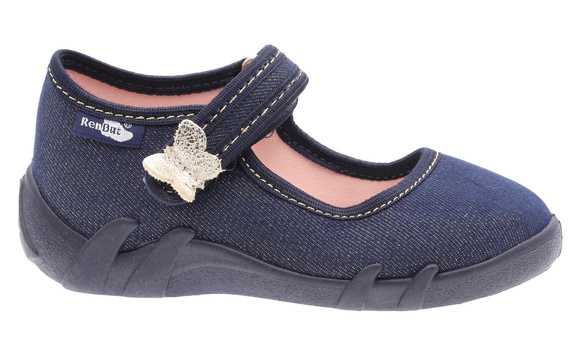 Kinder Hausschuhe Textilschuhe mit Klettverschluss