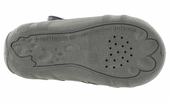 Kinder Hausschuhe Textilschuhe mit Klettverschluss