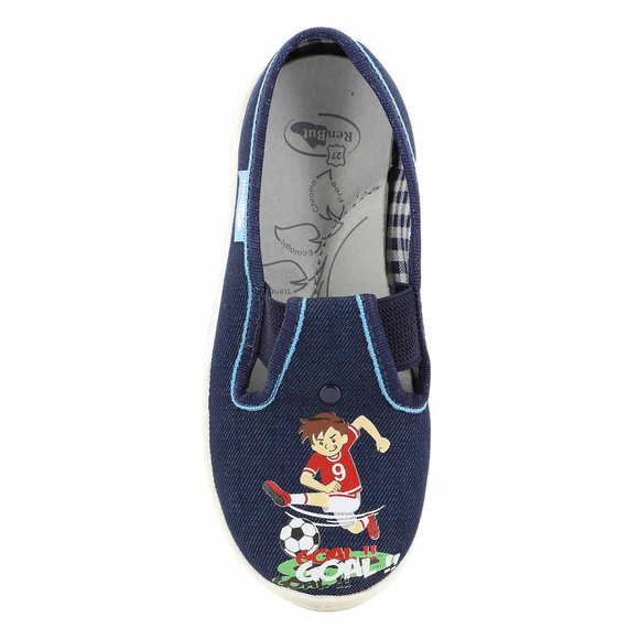 Kinderhausschuhe Textilschuhe mit Gummizug