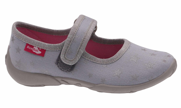 Kinder Hausschuhe Textilschuhe mit Klettverschluss