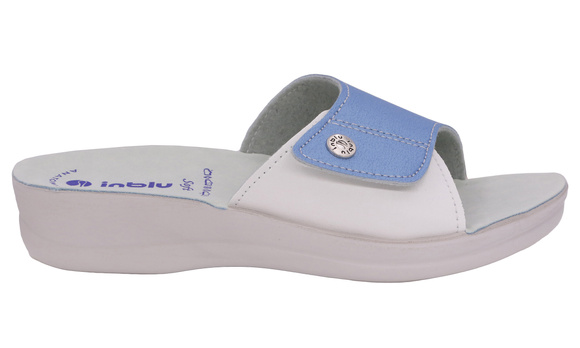 Medizinische Damen-Flip-Flops ohne Zehen, mit Klettverschluss