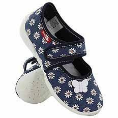 Kinder Hausschuhe Textilschuhe mit Klettverschluss