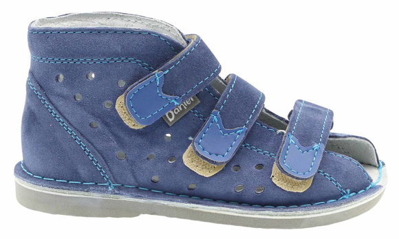 Kinder-Schutzpantoffeln mit Thomas-Absatz mit Klettverschluss