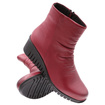 Damen Winterschuhe Stiefeletten mit Reißverschluss