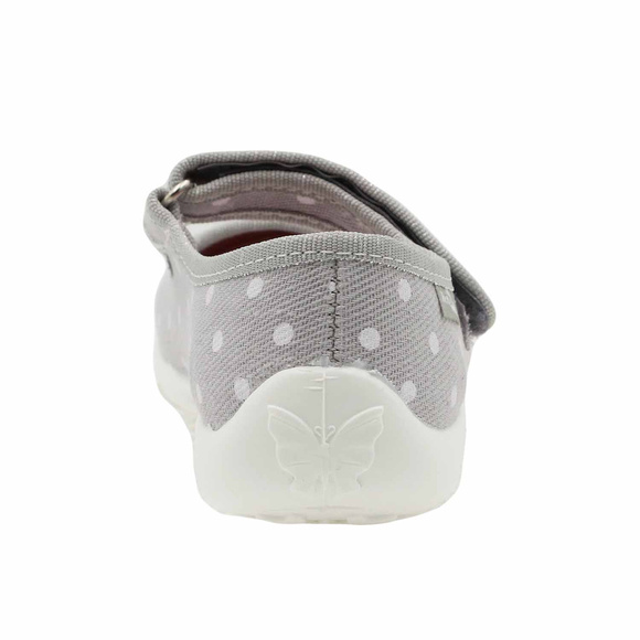 Kinder Hausschuhe Textilschuhe mit Klettverschluss