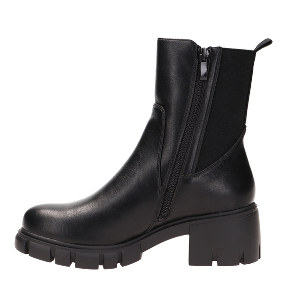 Damen Winterstiefel hoch mit Reißverschluss