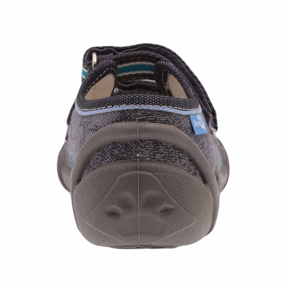 Kinder Textil Hausschuhe Sandalen mit Klettverschluss