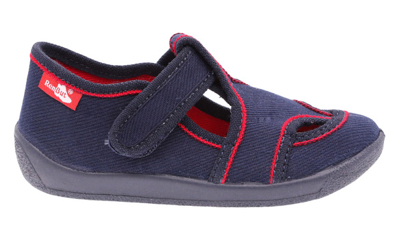 Kinder Hausschuhe Textilschuhe mit Klettverschluss