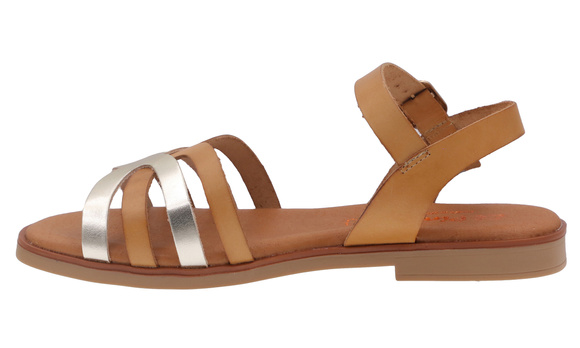 Niedrige, verstellbare Damensandalen