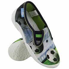 Kinderhausschuhe Textilschuhe mit Gummizug