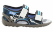 Kinder Textil Hausschuhe, Klettsandalen