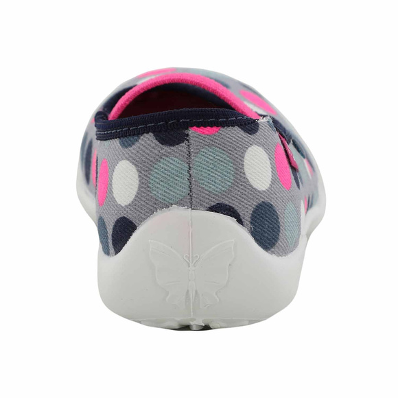Kinderhausschuhe Textilschuhe mit Gummizug