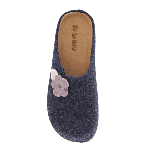 Damen Hausschuhe Filz Hausschuhe Blätter