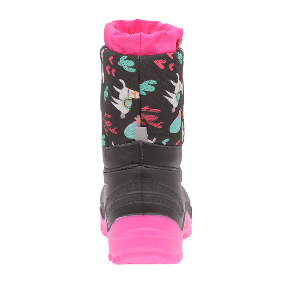 Kinder-Schneestiefel mit Alpaka-Manschette