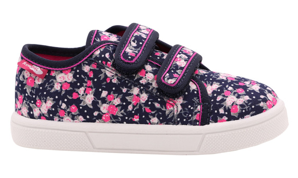 Kinder Hausschuhe Textilschuhe mit Klettverschluss