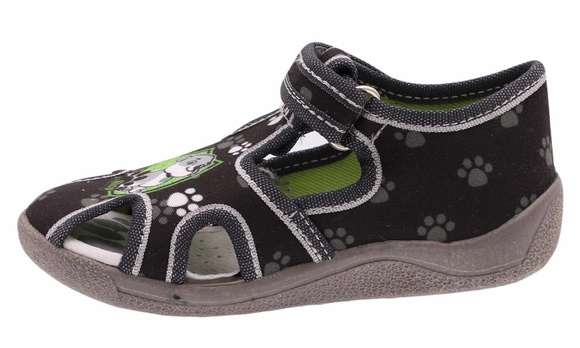 Kinder Hausschuhe Textilschuhe mit Klettverschluss