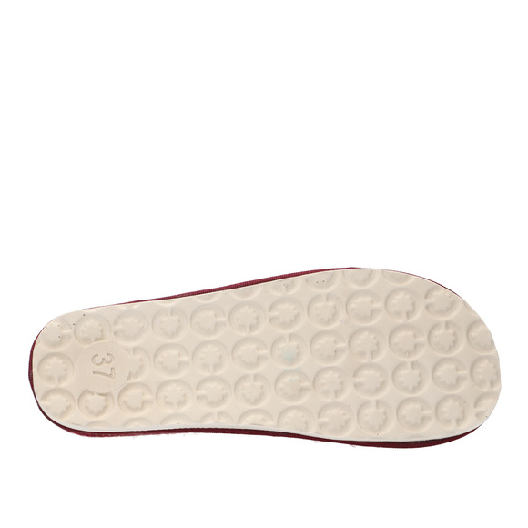 Damenhausschuhe Hausschuhe Filz / herausnehmbare Einlegesohle