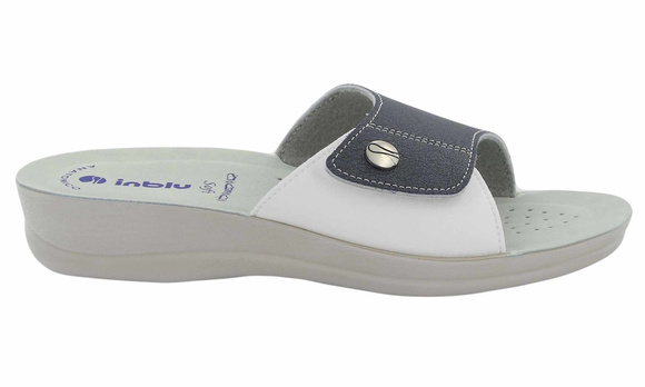 Medizinische Damen-Flip-Flops ohne Zehen, mit Klettverschluss