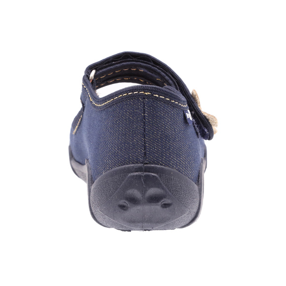 Kinder Hausschuhe Textilschuhe mit Klettverschluss