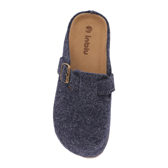 Damen Hausschuhe bequeme Hausschuhe Filz mit Schnalle