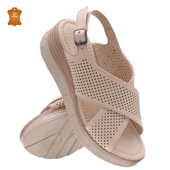 Prophylaktische durchbrochene Sandalen für Damen