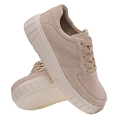 Damenschuhe Sneakers auf der Plattform