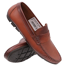 Herrenschuhwerk Halbschuhe Mokassins Leder