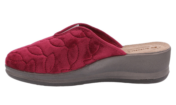 Hohe Hausschuhe für Damen mit Gummizug