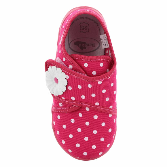 Kinder Hausschuhe Textilschuhe mit Klettverschluss