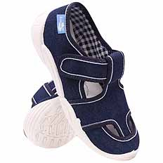 Kinder Hausschuhe Textilschuhe mit Klettverschluss