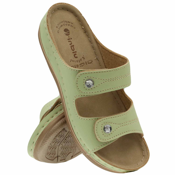 Damen-Schutz-Flip-Flops mit Klettverschluss