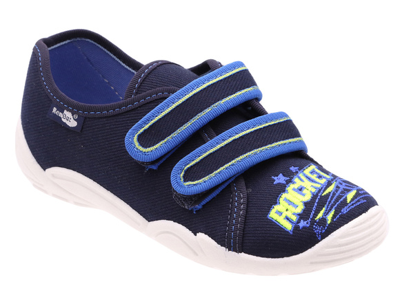 Kinder Hausschuhe Textilschuhe mit Klettverschluss