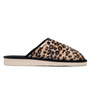Damen Pantoffeln Hausschuhe Leopardenmuster